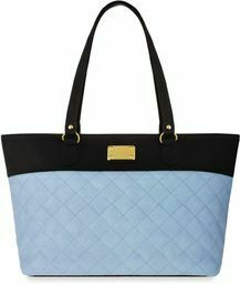 Torba shopper niebieska