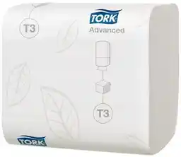 Tork Advanced Papier toaletowy w składce biały