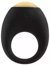 TOYJOY Eclipse Vibrating Cock Ring Black - Wibrujący pierścień erekcyjny