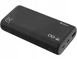 Tracer Powerbank Amos 20000mAh QC3.0-PD20W Bk czarny