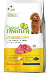 Trainer Natural Dog Adult Mini z wołowiną i ryżem - 7 kg