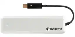 Transcend JetDrive 825 480GB Thunderbolt Biały Dysk SSD zewnętrzny