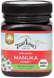 TRANZALPINE MIÓD MANUKA MGO 400+ BIO 250g