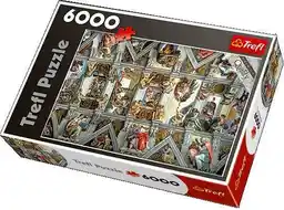 Trefl PUZZLE 6000 SKLEPIENIE KAPLICY SYKSTYŃSKIEJ