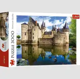 Trefl Puzzle Premium Quality Zamek w Sully-sur-Loire Francja 33075 (3000 elementów)