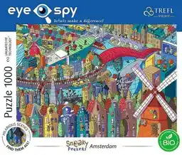 Trefl Puzzle Prime Unlimited Fit Technology Eye-Spy Sneaky Peekers: Amsterdam, The Netherlands 10710 (1000 elementów)