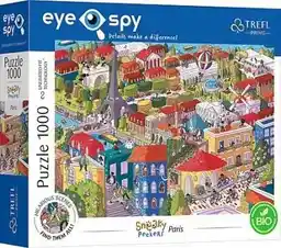 Trefl Puzzle Prime Unlimited Fit Technology Eye-Spy Sneaky Peekers: Paris, France 10712 (1000 elementów)