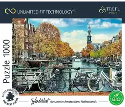 TREFL Puzzle Prime Unlimited Fit Technology Wanderlust Autumn In Amsterdam Netherlands 10702 (1000 elementów)