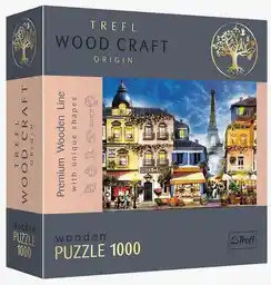 Trefl Puzzle Wood Craft Francuska uliczka 20142 (1000 elementów)