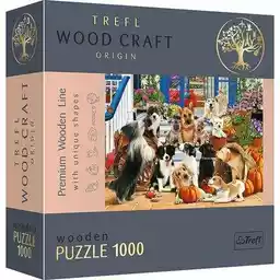 TREFL Puzzle Wood Craft Psia przyjaźń 20149 (1000 elementów)