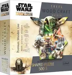 Trefl Puzzle Wood Craft Star Wars Tajemniczy Grogu 20169 (505 elementów)