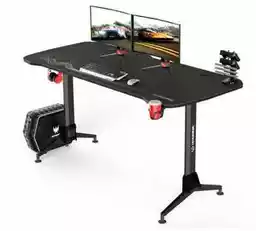 Ultradesk GRAND biurko gamingowe 160cm regulacja wysokości czarne