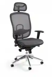 Unique Fotel ergonomiczny VIP Szary