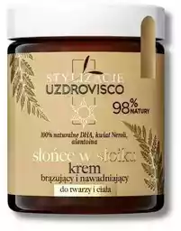 Uzdrovisco Słońce w słoiku Krem brązujący i nawadniający do twarzy i ciała 170ml