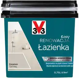 V33 Easy Renowacja Łazienka Cynamon 0,75L