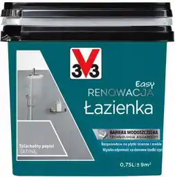 V33 Easy Renowacja Łazienka Szlachetny Popiel 0,75L