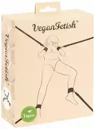 Vegan Fetish Bed Restraint Vegan - Zestaw krępowania do łóżka, wegański