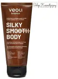 Veoli Botanica - SILKY SMOOTH BODY Wygładzająco-nawilżająca maska do ciała w formie peelingu 180ml