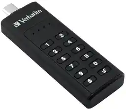 Verbatim Pendrive Keypad Secure 64GB USB-C 3.0 z klawiaturą