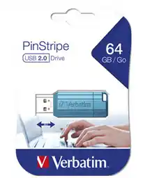 Verbatim PinStripe pamięć USB 64 GB I USB 2.0 I pendrive USB