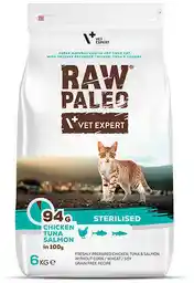 Vetexpert Raw Paleo Sterilised Cat 6kg karma sucha