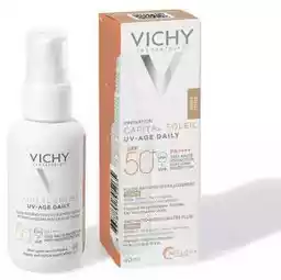 Vichy Capital Soleil UV-Age Daily Koloryzujący fluid przeciw fotostarzeniu skóry SPF50 40ml