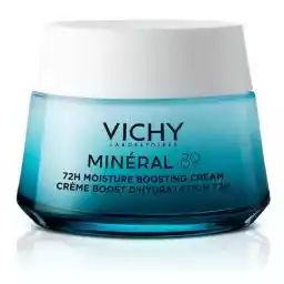 Vichy Mineral 89 Krem nawilżająco-odbudowujący 72H lekki 50ml