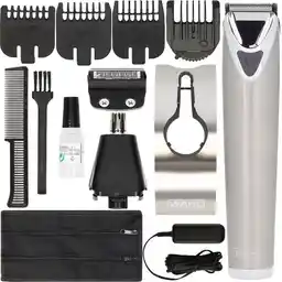 Wahl Trymer do włosów, zarostu, uszu, nosa, brwi 9818-116 Stainless Steel