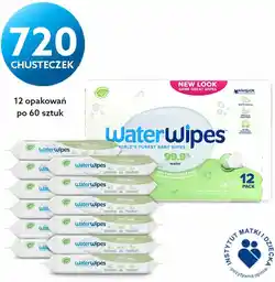 Water Wipes Bio Soapberry Chusteczki nawliżane dla niemowląt 12x60szt