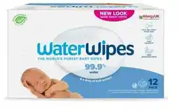 WaterWipes BIO Chusteczki nawilżane wodne 12x60szt