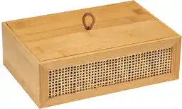 WENKO Pojemnik na kosmetyki ALLEGRE BAMBOO, 22 x 7 x 15 cm 25606100