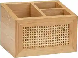 Wenko Uniwersalny pojemnik ALLEGRE BAMBOO, 3 przegrody 25600100