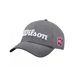 Wilson Staff Czapka golfowa Wilson Pro Tour szara