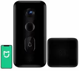 Xiaomi Zestaw wideodomofonowy Doorbell 3 MJML06-FJ Czarny