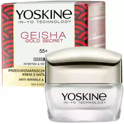 Yoskine Geisha Gold Secret 55 Krem przeciwzmarszczkowa regeneracja na dzień i noc 50ml