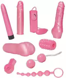 You2toys - Pink - zestaw wibratorów (9 części)