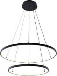 ZUMA LINE Lampa wisząca BRENO 18140BK-2 oprawa w kolorze czarnym