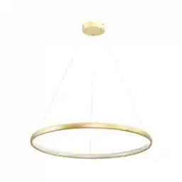 Zuma Line Lampa wisząca CARLO PL210503-800-GD nowoczesna oprawa LED w kolorze złotym