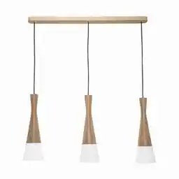 ZUMA LINE Lampa wisząca CONE 8511303 drewniana oprawa