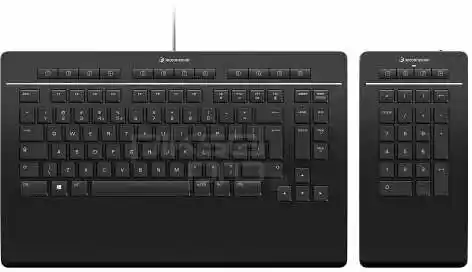 3dconnexion Klawiatura Keyboard Pro + Numpad (QWERTY)