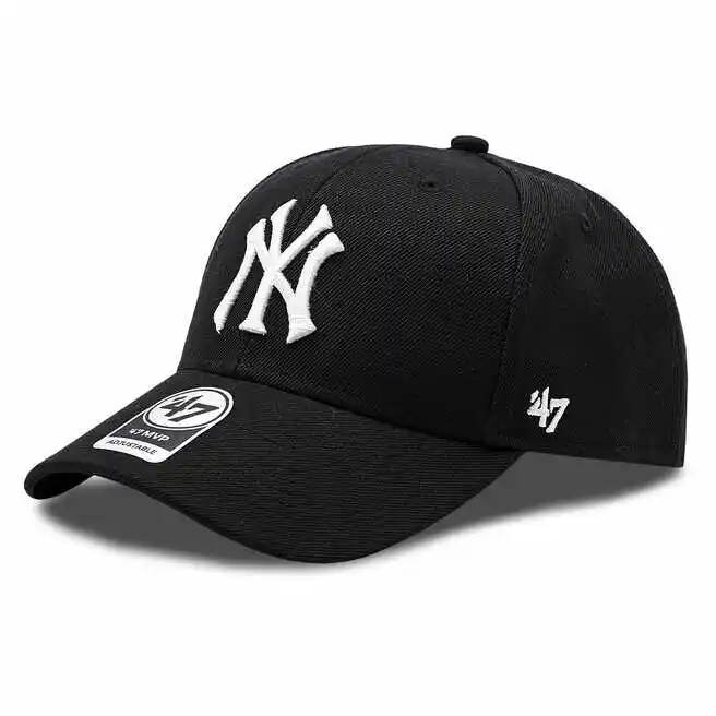 47 Brand Czapka z daszkiem Mlb NY Yankeess BMVPSP17WBPBKW Czarny