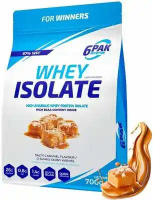 6pak Odżywka białkowa Whey Isolate Słony karmel 700 g