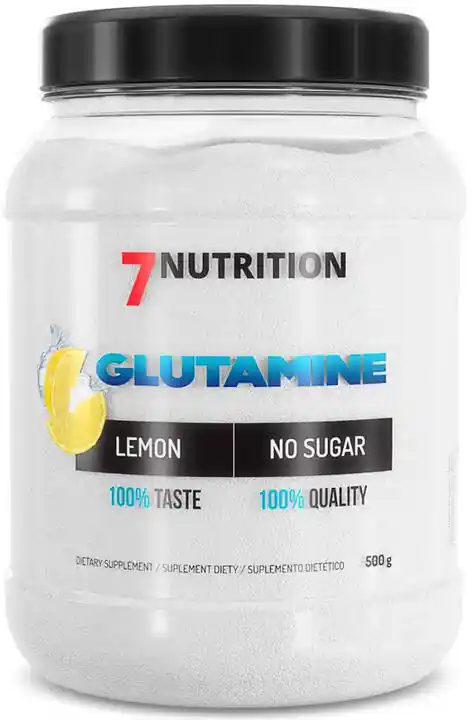 7 Nutrition Glutamine - 500 g - Lemon