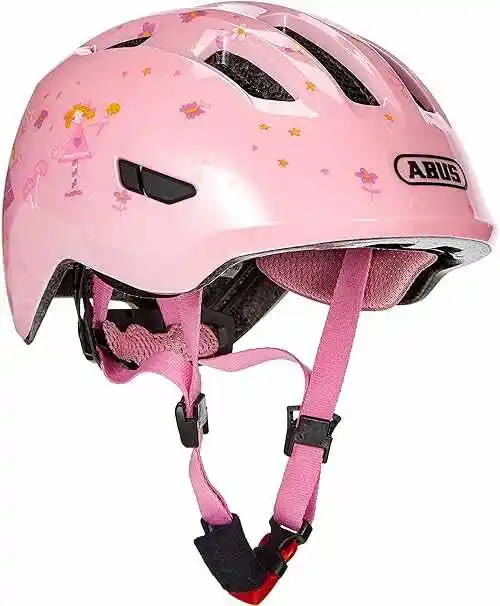 Abus Kask rowerowy dziecięcy Smiley 3.0 rose princess