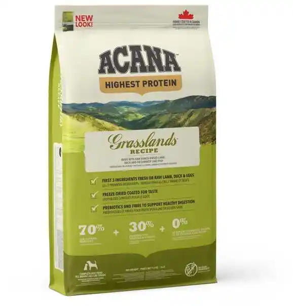 Acana Grasslands Dog 11.4 kg - sucha karma dla psów bezzbożowa 11.4kg