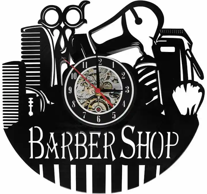 Activeshop ZEGAR DEKORACJA BARBERSKI Q-103