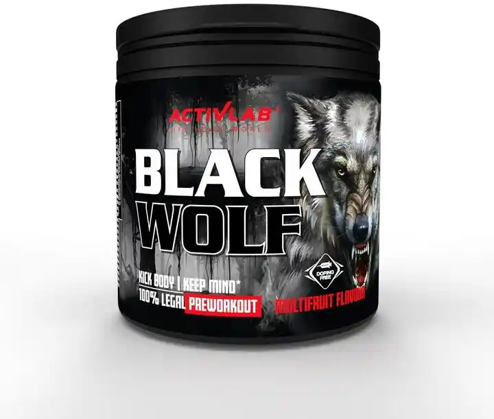 Activlab Black Wolf - 300g - Multifruit - Odżywki około treningowe