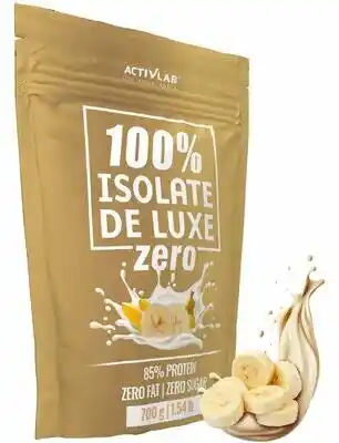 Activlab Odżywka białkowa 100 procent Isolate De Luxe Zero Bananowy 700 g