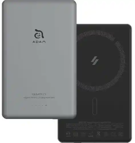 Adam Elements Gravity C5 - magnetyczny powerbank bezprzewodowy 5000 mAh szary