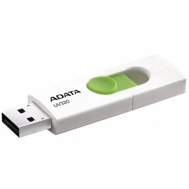 Adata Pamięć USB UV320 Biały/Zielony 32 GB